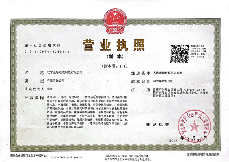 营业执照